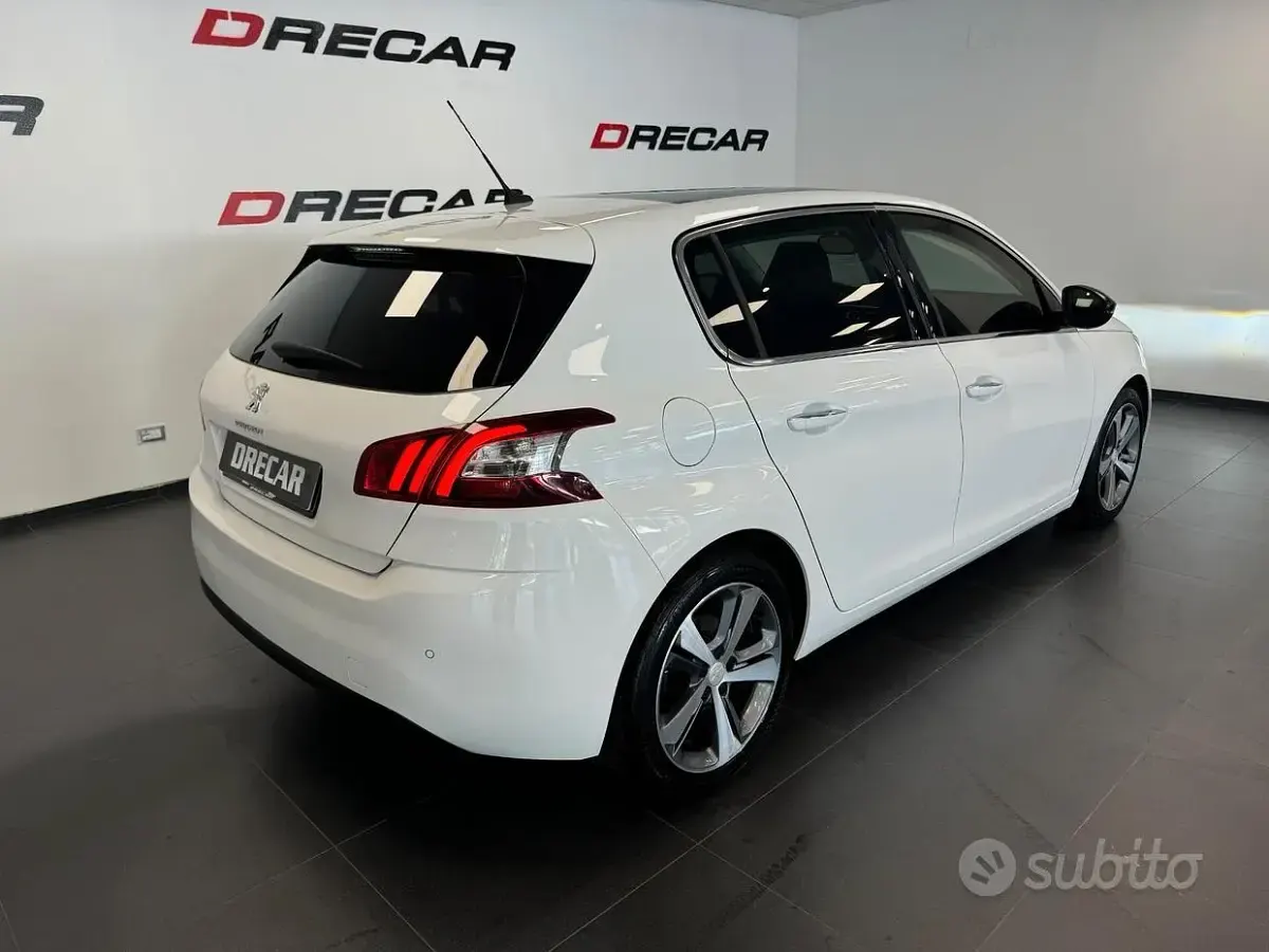 Usata Peugeot 308 Allure 150 CV (110 kW) 2015 Bianco Berlina