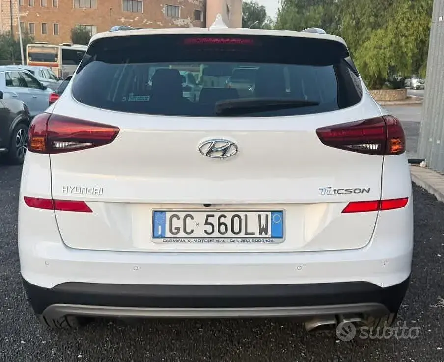 Usata Hyundai Tucson 116 CV (85 kW) 2021 Bianco SUV