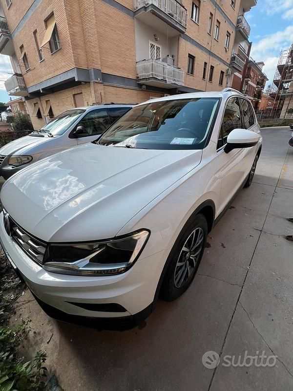 Usata VW Tiguan Business 116 CV (85 kW) 2018 Bianco SUV