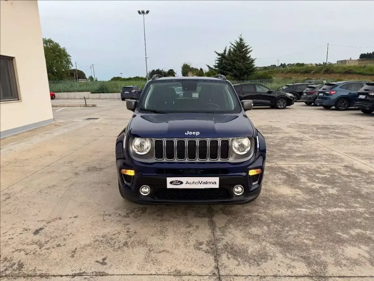 Usata Jeep Renegade Limited 131 CV (96 kW) 2021 Blu metallizzato SUV