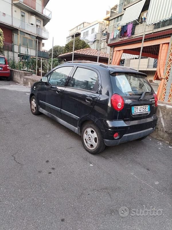 Usata Chevrolet Matiz 67 CV (49 kW) 2009 Nero Utilitaria