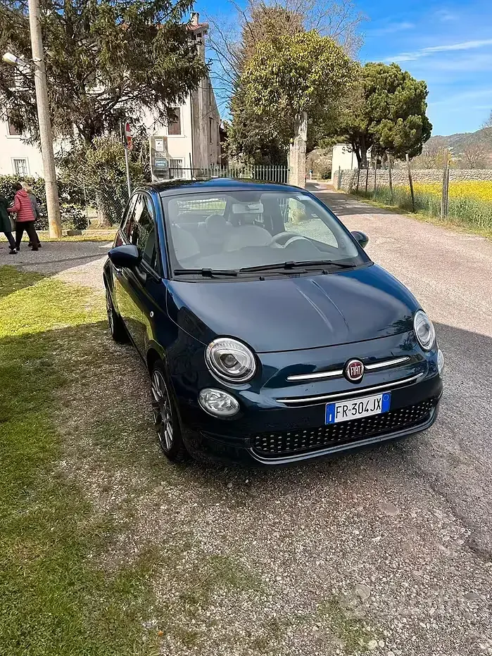 Usata Fiat 500 69 CV (50 kW) 2018 Bluazzurro Berlina