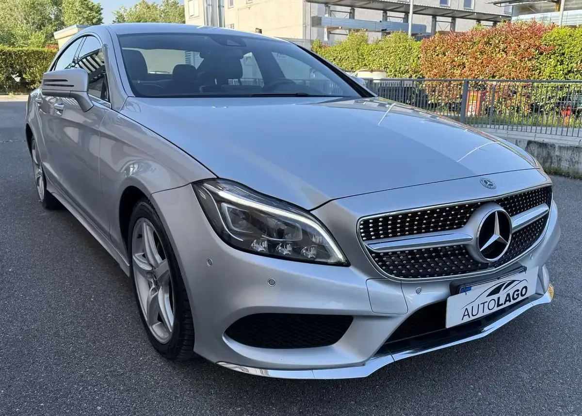 Usata Mercedes CLS250 Premium 204 CV (150 kW) 2017 Argento Coupé