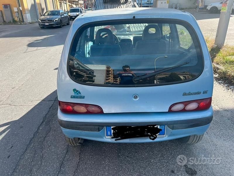 Usata Fiat 600 2002 Blu Utilitaria