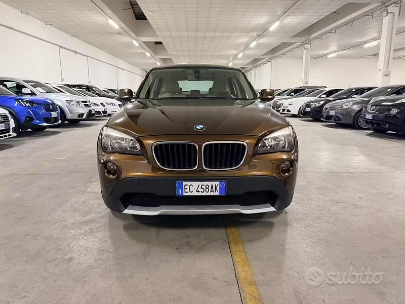 Usata BMW X1 Efficient Dynamics 177 CV (130 kW) 2010 Marrone SUV
