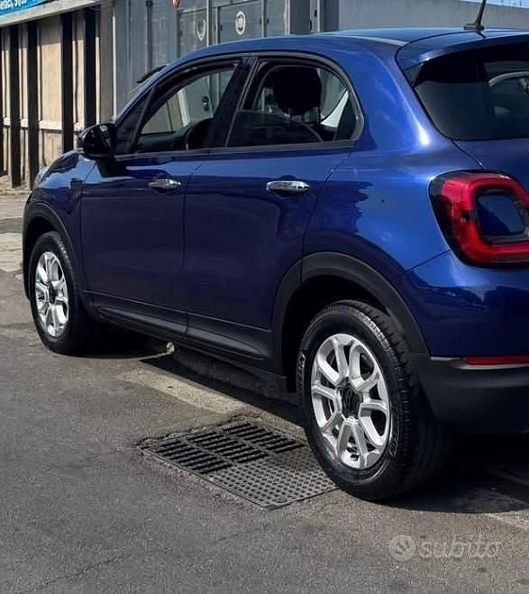 Usata Fiat 500X 95 CV (69 kW) 2018 Blu SUV