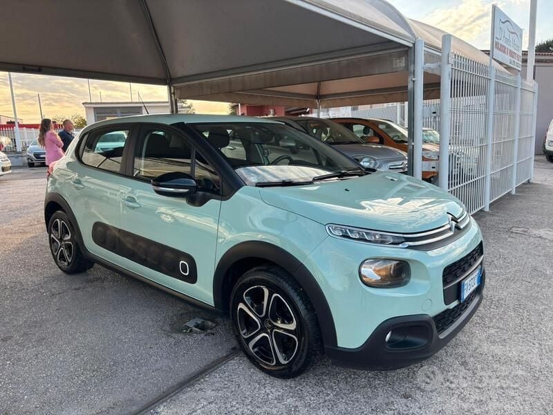 Usata Citroën C3 PureTech 83 CV (61 kW) 2019 Verde Utilitaria