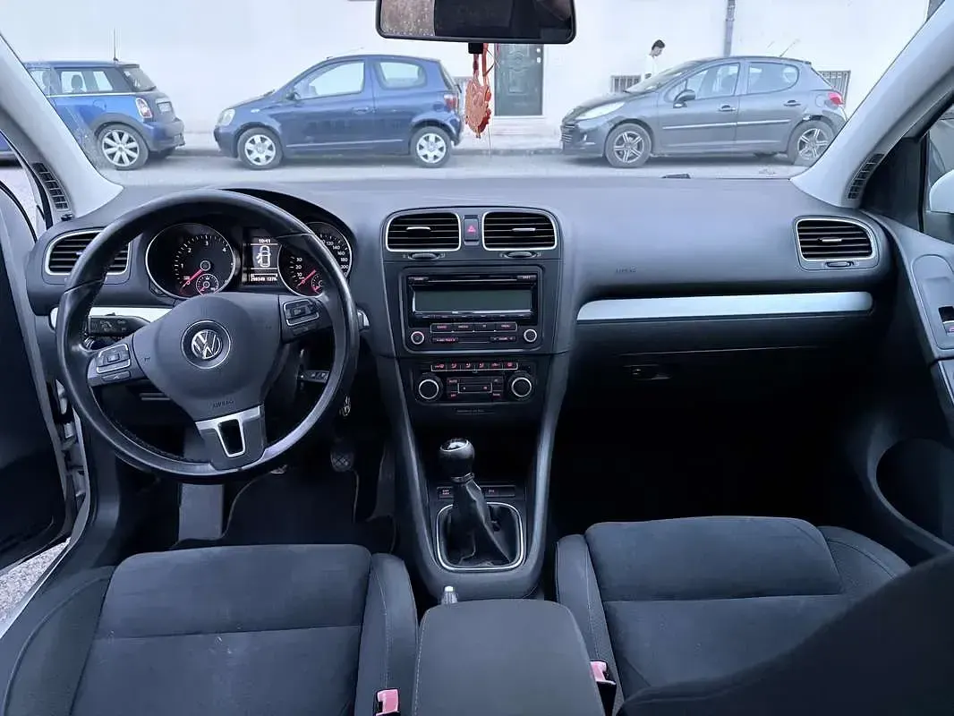Usata VW Golf VI Highline 105 CV (77 kW) 2010 Bianco Utilitaria