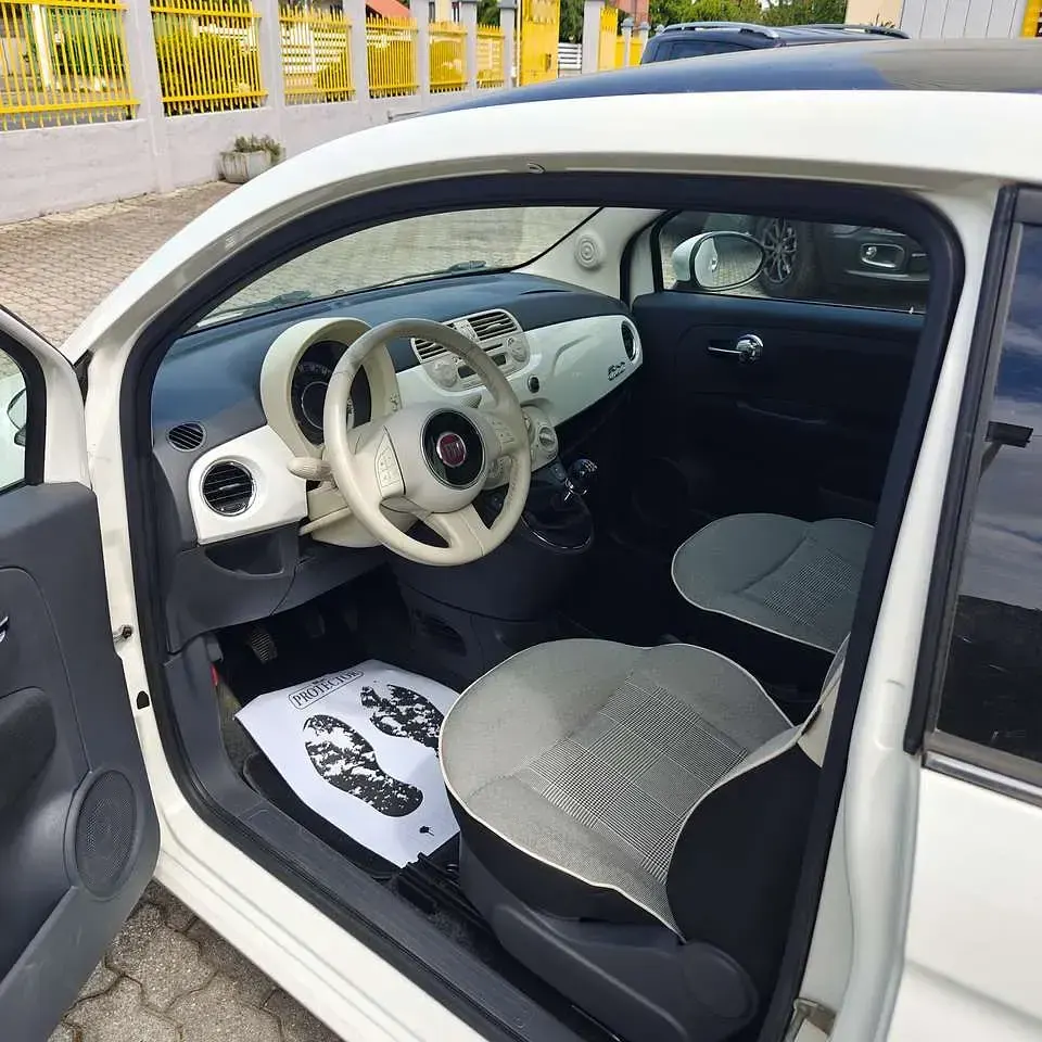 Gebraucht Fiat 500 S 69 PS (50 kW) 2014 Weiß Kleinwagen