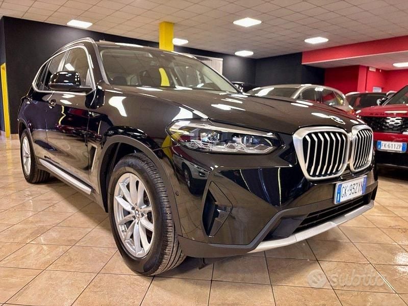 Usata BMW X3 190 CV (139 kW) 2022 Nero SUV
