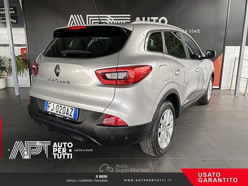 Usata Renault Kadjar Intens 110 CV (80 kW) 2017 Argento SUV