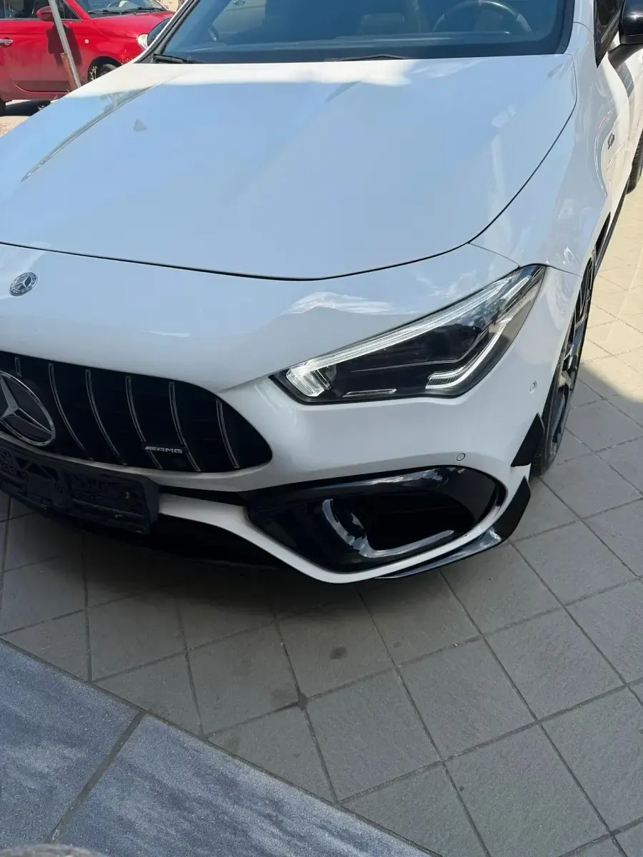 Usata Mercedes CLA45 AMG AMG 421 CV (309 kW) 2021 Bianco Coupé