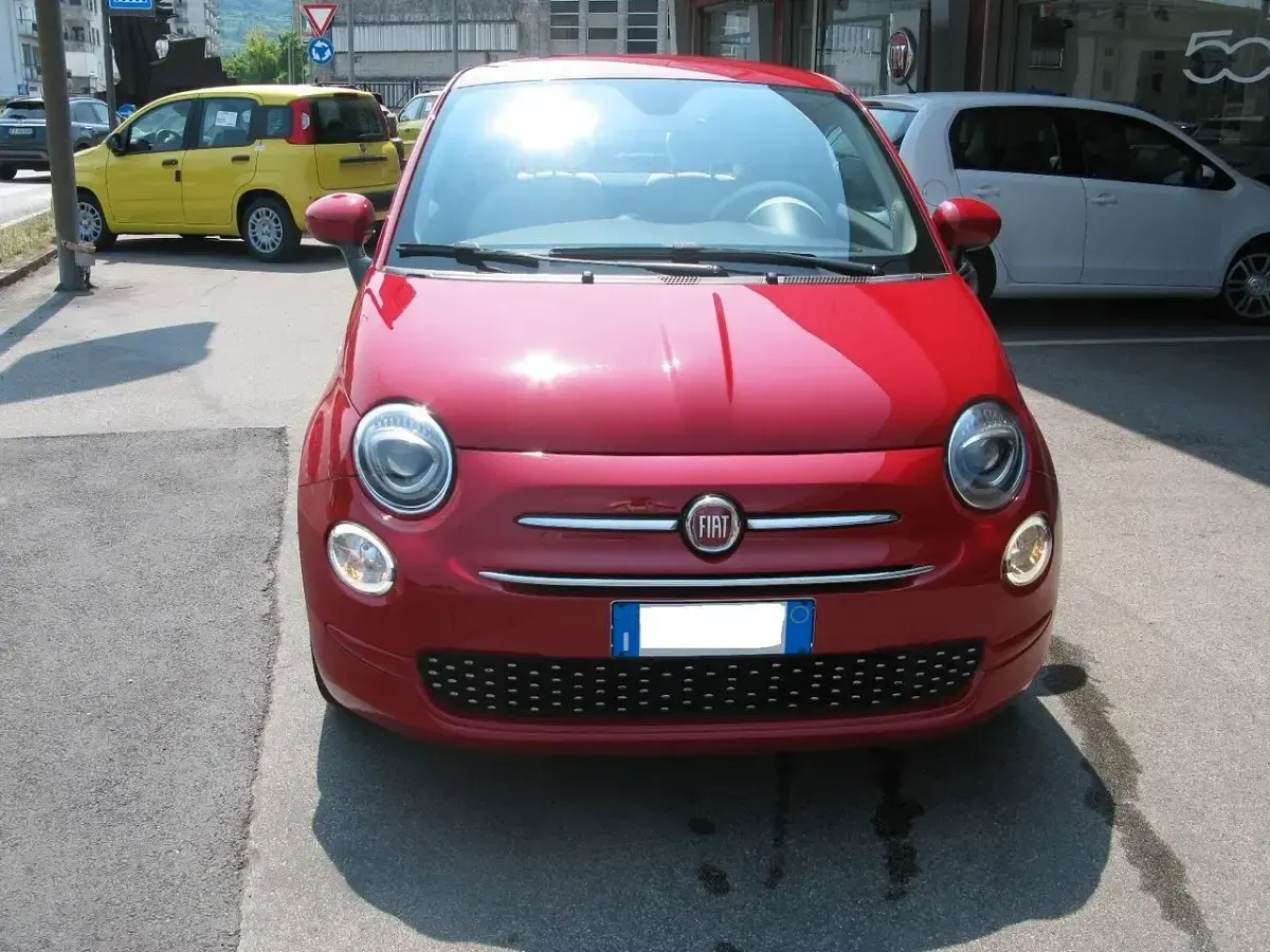 Usata Fiat 500 Lounge 69 CV (50 kW) 2020 Rosso Berlina