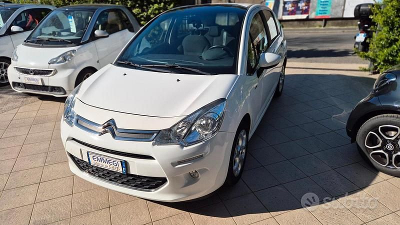 Usata Citroën C3 Seduction 81 CV (59 kW) 2014 Bianco Berlina