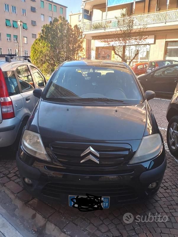 Usata Citroën C3 2007 Nero Utilitaria