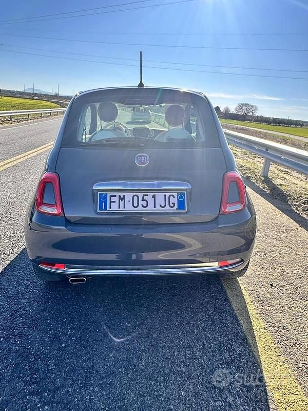 Usata Fiat 500 95 CV (69 kW) 2018 Grigio Utilitaria