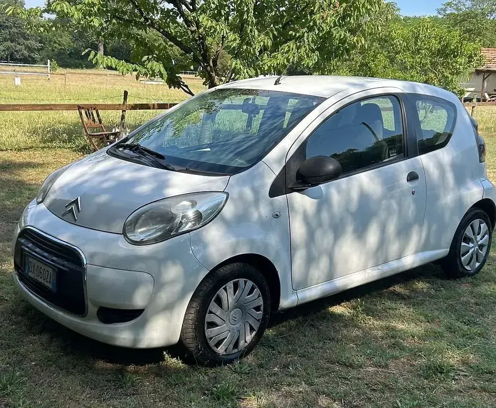 Usata Citroën C1 68 CV (50 kW) 2009 Bianco Utilitaria