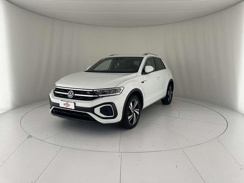 Pure white Usata 2022 VW T-Roc R-line SUV | 21.300 € (Buon prezzo) - Immagine 1/4