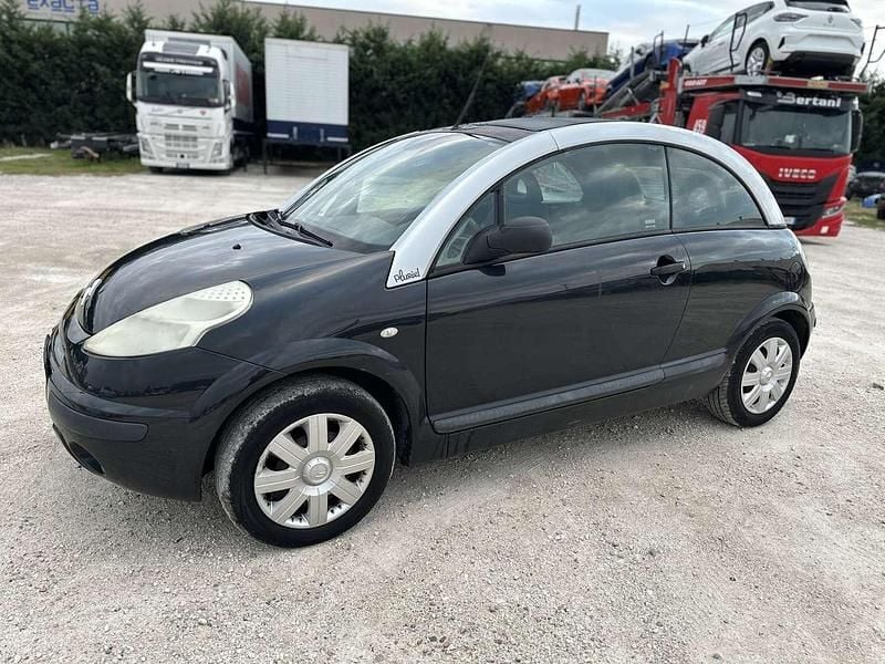 Usata Citroën C3 Pluriel 73 CV (53 kW) 2009 Nero Cabrio