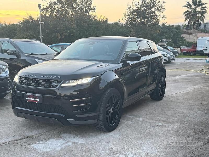 Usata Land Rover Range Rover evoque R-Dynamic 150 CV (110 kW) 2020 Nero SUV