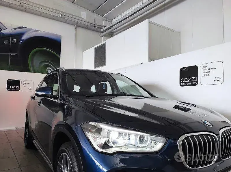 Usata BMW X1 xLine 190 CV (139 kW) 2018 Blu/azzurro SUV