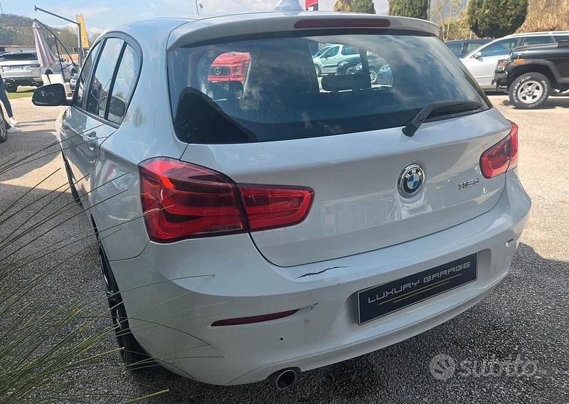 Usata BMW 116 116 CV (85 kW) 2019 Bianco Utilitaria