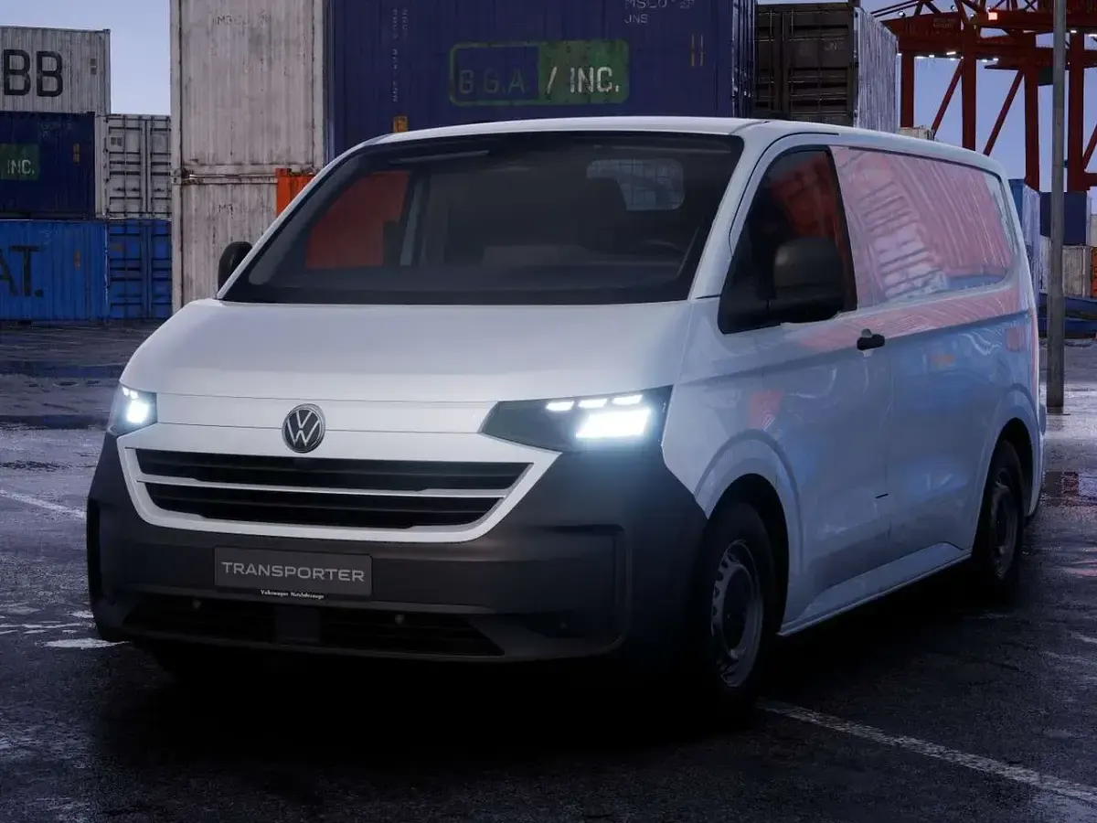 Nuova VW T7 150 CV (110 kW) 2025 Clear white Furgone