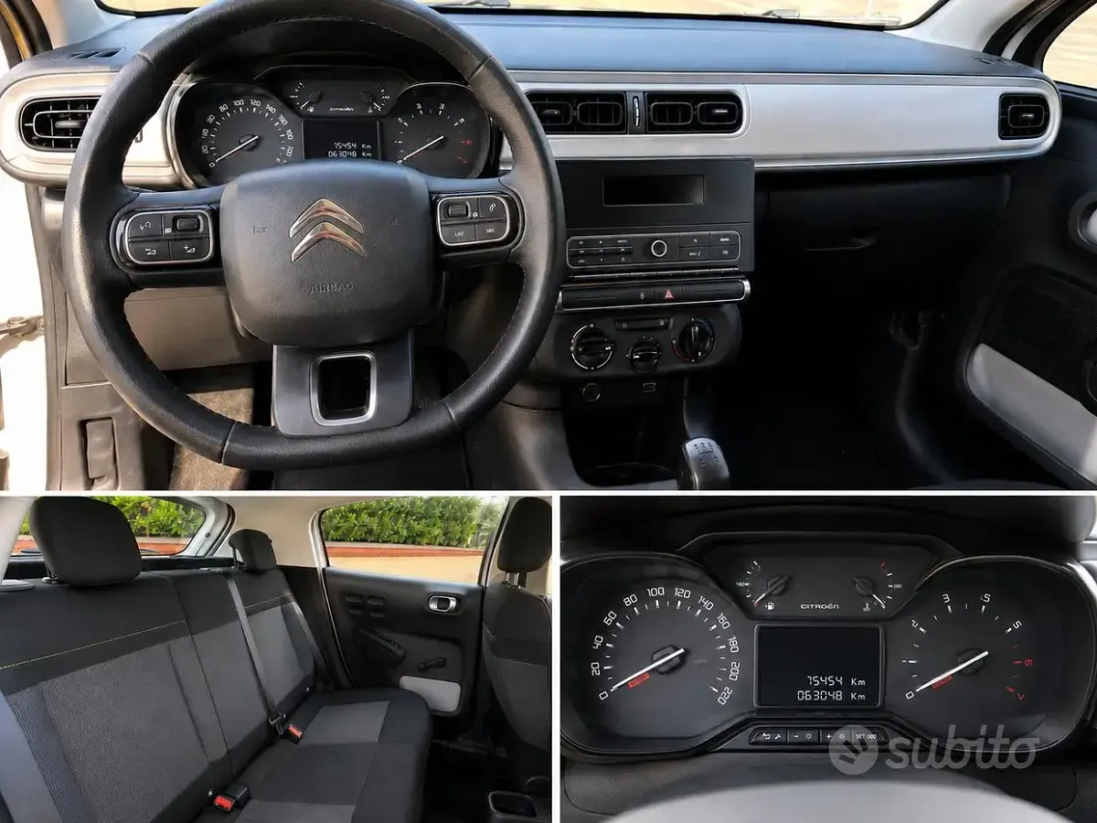 Usata Citroën C3 102 CV (75 kW) 2020 Bianco Utilitaria