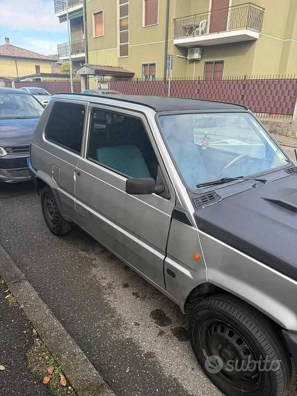 Usata Fiat Panda Young 2003 Grigio Utilitaria