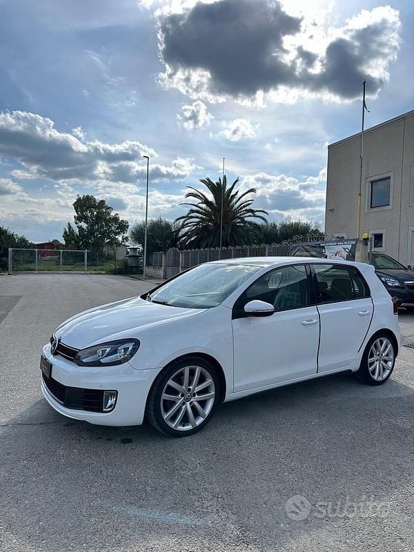 Usata VW Golf VII GTD 170 CV (125 kW) 2012 Bianco Berlina