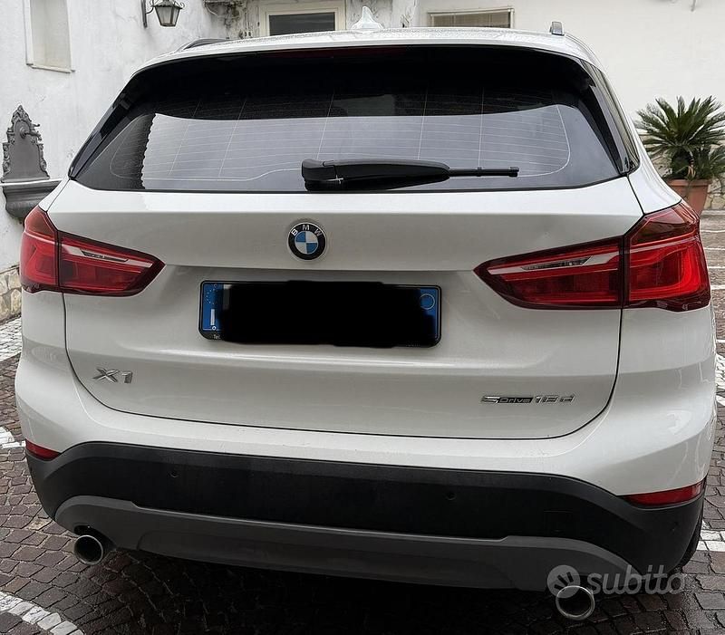 Usata BMW X1 Advantage 150 CV (110 kW) 2018 Bianco SUV