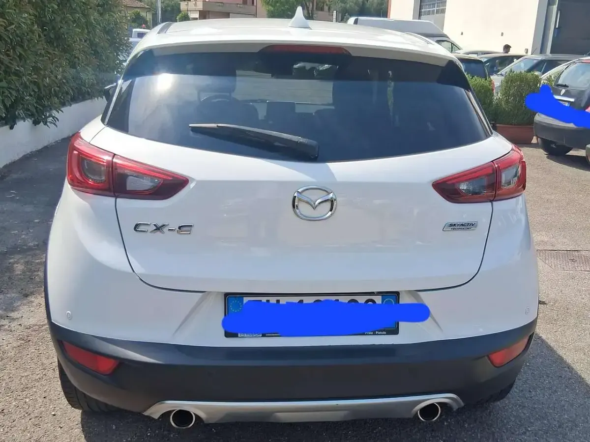 Usata Mazda CX-3 Exceed 105 CV (77 kW) 2017 Bianco SUV
