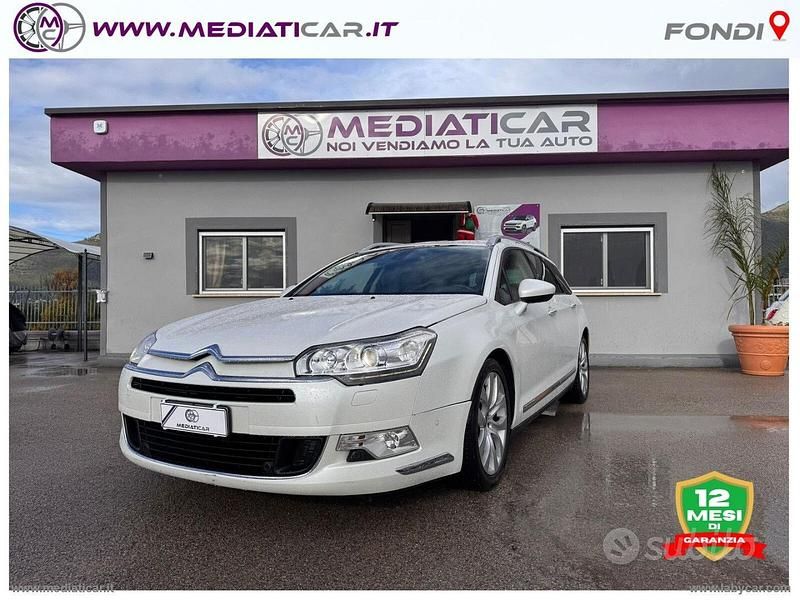 Usata Citroën C5 163 CV (119 kW) 2013 Bianco Station wagon