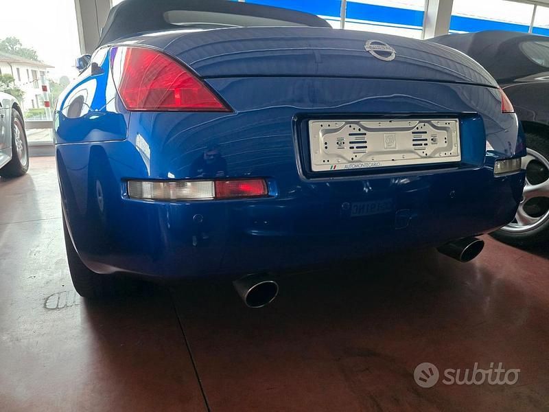 Usata Nissan 350Z 280 CV (205 kW) 2005 Blu Cabrio