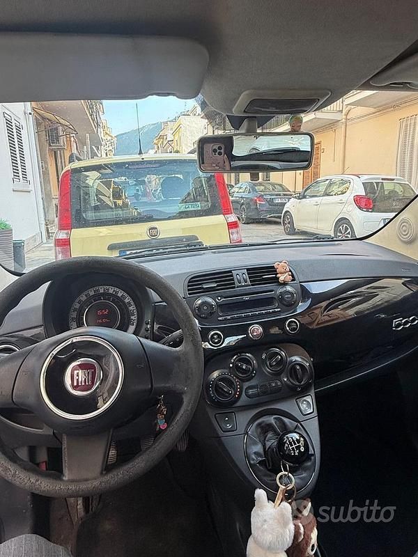 Usata Fiat 500 2007 Nero Utilitaria