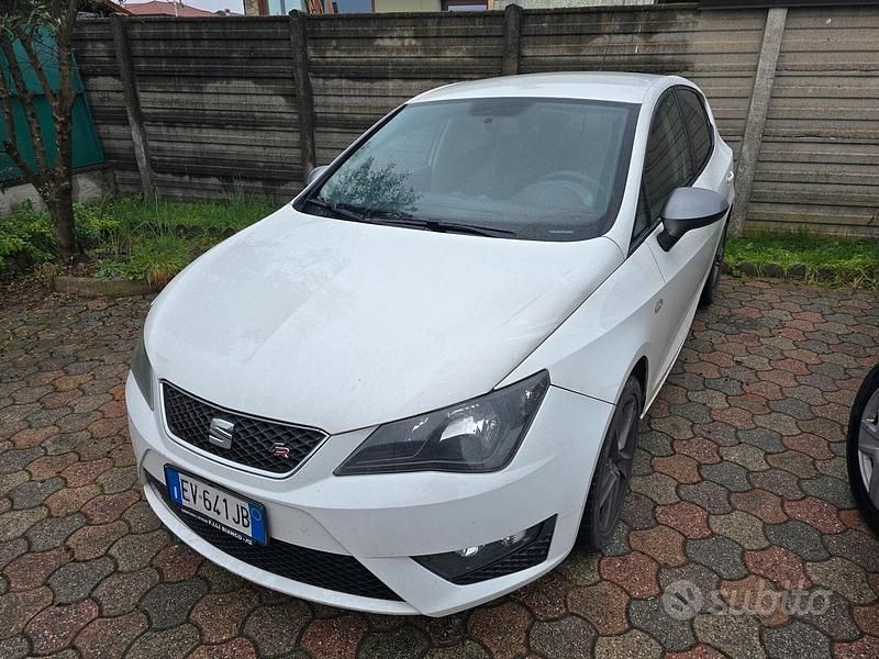 Usata Seat Ibiza FR 86 CV (63 kW) 2014 Bianco Berlina