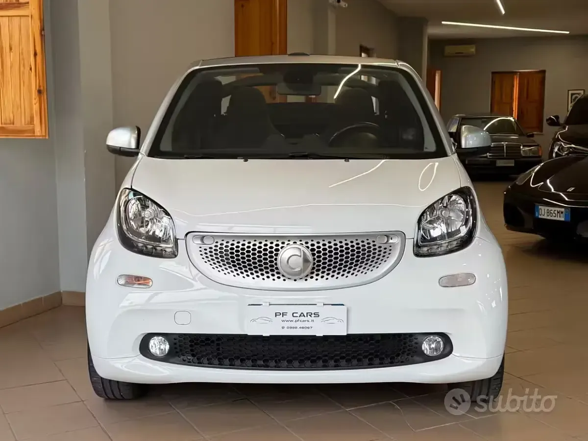Usata Smart ForTwo Cabrio Passion 71 CV (52 kW) 2017 Bianco Cabrio