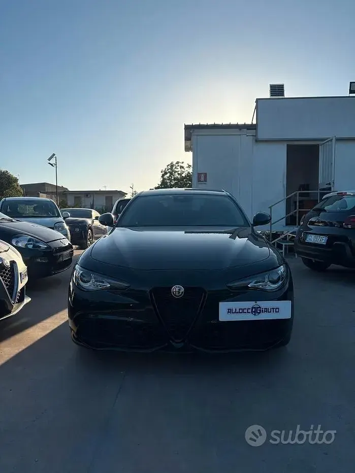 Usata Alfa Romeo Giulia Veloce 210 CV (154 kW) 2020 Verde Berlina