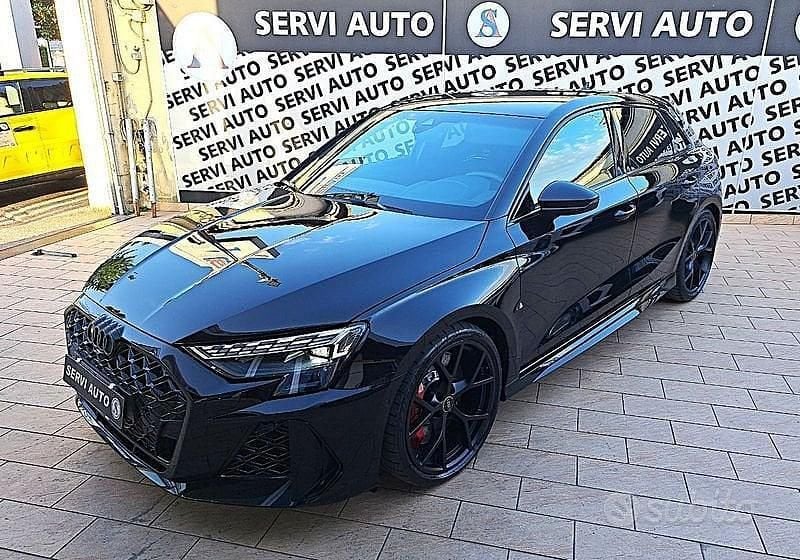Usata Audi RS3 Ambiente 400 CV (294 kW) 2025 Nero Berlina