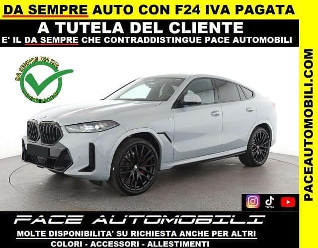 Grigio pastello Usata 2025 BMW X6 M Sport SUV | 81.800 € (Buon prezzo) - Immagine 1/2