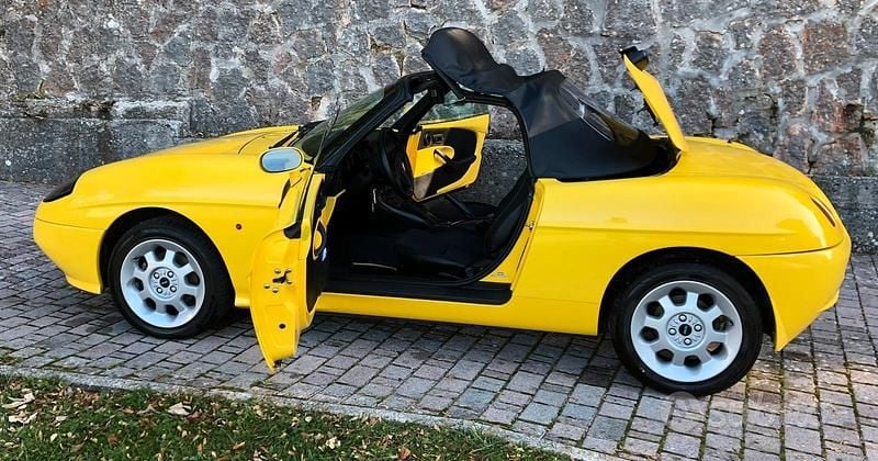 Usata Fiat Barchetta 130 CV (95 kW) 1996 Giallo Cabrio