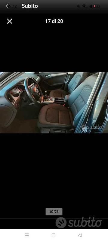 Usata Audi A4 Ambiente 143 CV (105 kW) 2008 Nero Berlina