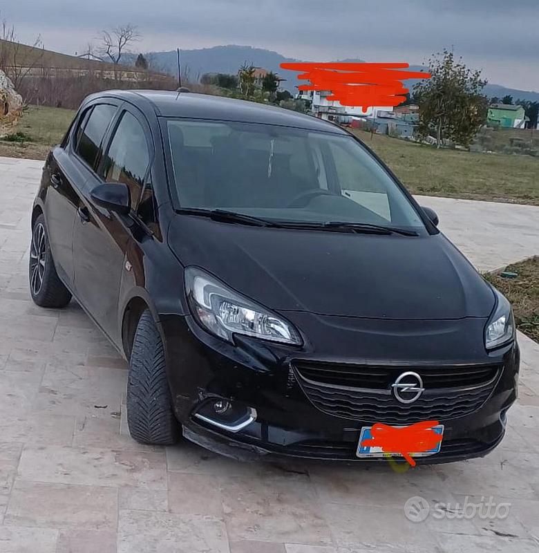 Usata Opel Corsa 70 CV (51 kW) 2017 Nero Berlina