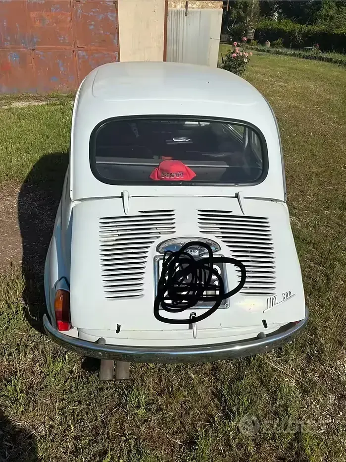 Usata Abarth 750 1960 Bianco Utilitaria
