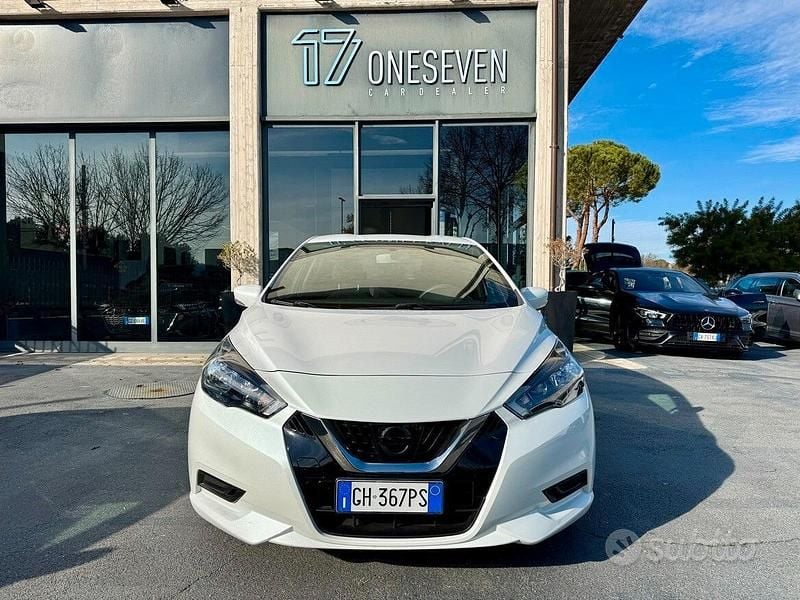 Bianco Usata 2021 Nissan Micra Style Edition Tre volumi | 10.900 € (Buon prezzo) - Immagine 1/4