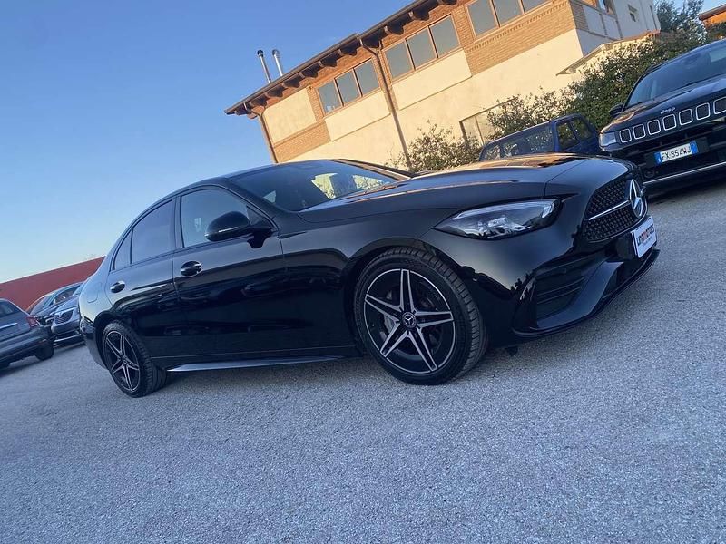 Usata Mercedes C300e Premium Plus 265 CV (194 kW) 2022 Nero Berlina