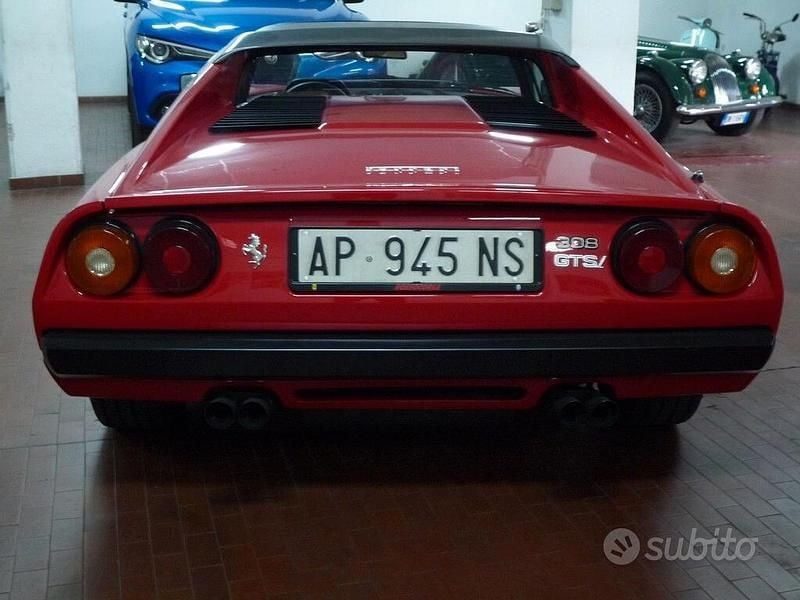 Usata Ferrari 308 213 CV (156 kW) 1981 Rosso Cabrio