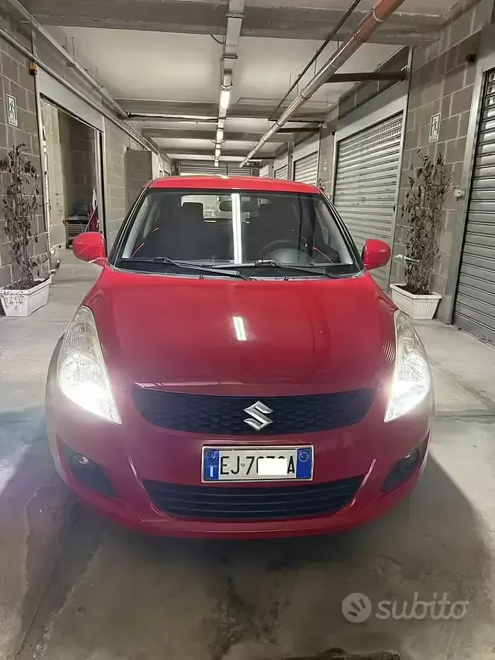 Brugt Suzuki Swift GL 94 HK (69 kW) 2011 Rød Hatchback