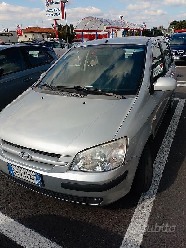Usata Hyundai Getz GLS 82 CV (60 kW) 2004 Grigio Utilitaria