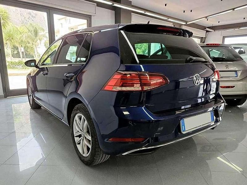 Usata VW Golf VII Business 116 CV (85 kW) 2019 Blu/azzurro Berlina